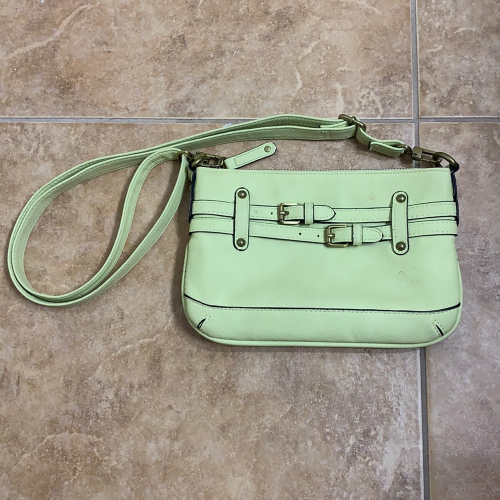 Merona lime green purse